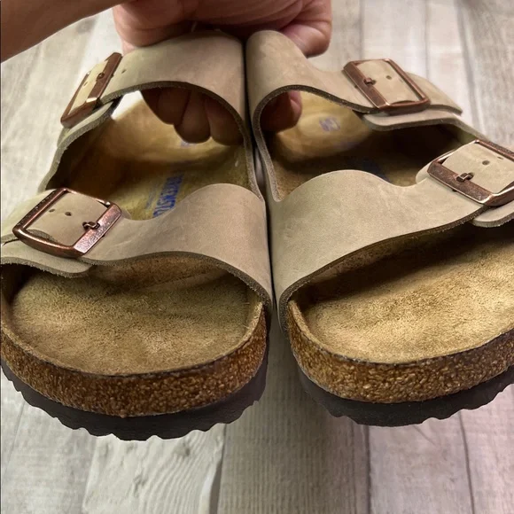 Men’s Birkenstock Arizona Soft Slide Sandal - Picture 8 of 10